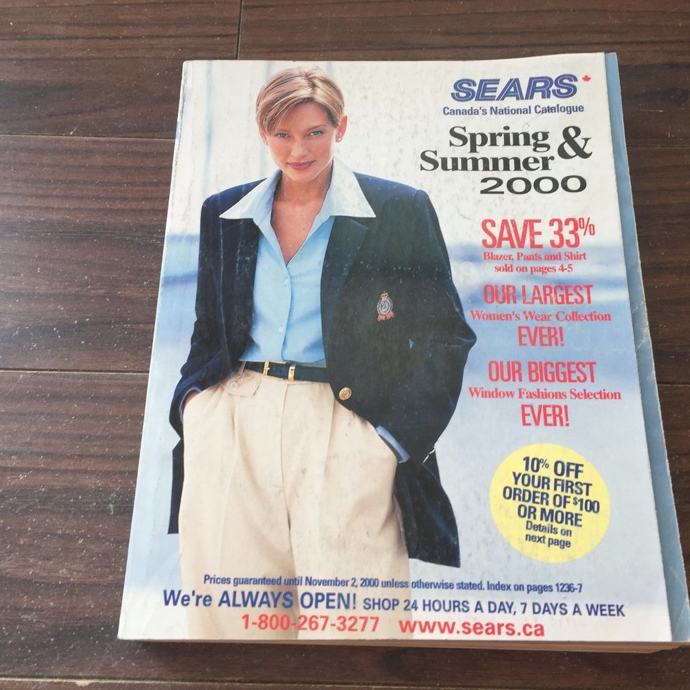 2000 Sears Spring and Summer Catalog Canada